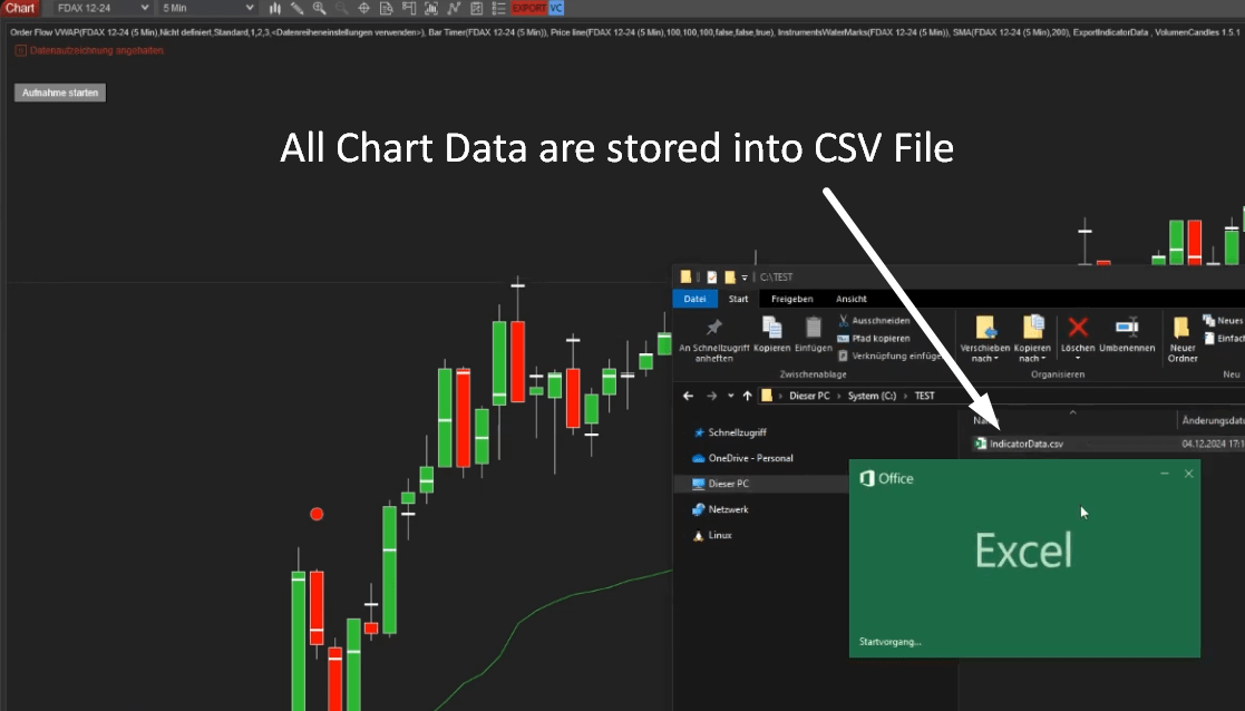 Export Indicator Data – Bild 2